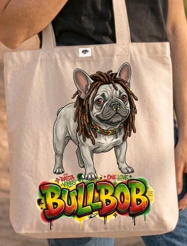 Tote bag bulldog francese - bag,
