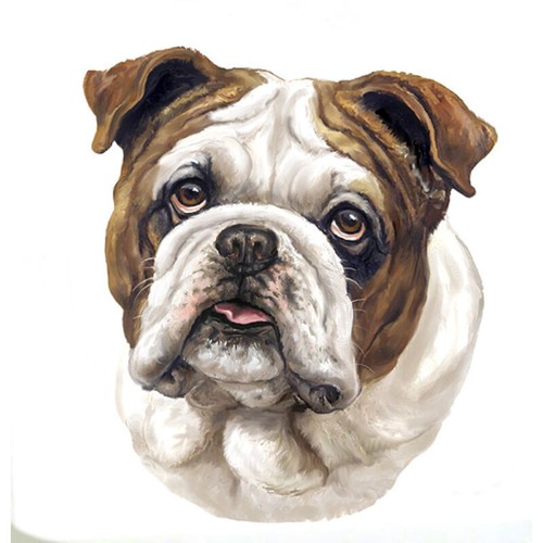 Borsa tote bulldog inglese - borsa,