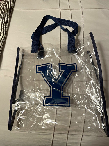 Yale bulldog borsa trasparente - yale,