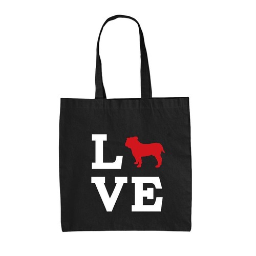 Love bulldog silhouette - bulldog,