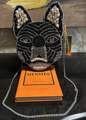Borsa tracolla cane bulldog - a,