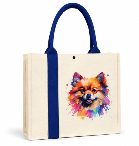Borsa tote colorata stampata