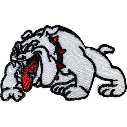 Bulldog patch iron sew - bulldog,