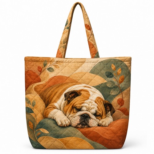 Sleeping bulldog trapuntato - bulldog,
