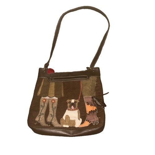 Borsa tote patchwork - , bulldog