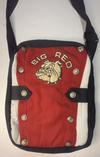 Borsa bulldog rossa grande - bulldog,