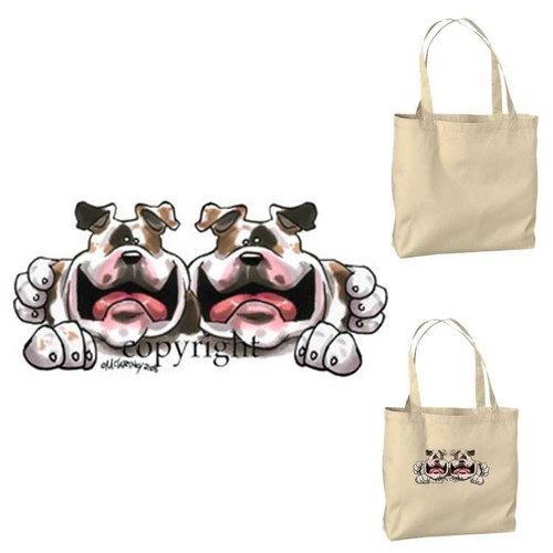 Bulldog dog buddies coppia - bulldog,