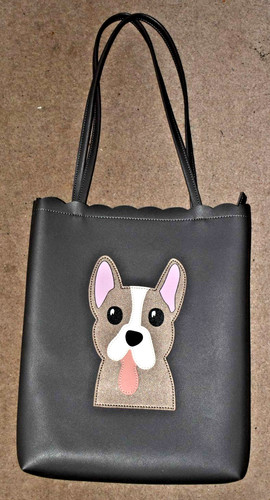 Borsa tote bag - tote, bulldog