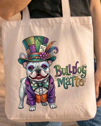 Tote bag bulldog francese - tote,